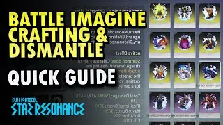 Battle Imagine Crafting & Dismantle BPSR | Blue Protocol : Star Resonance