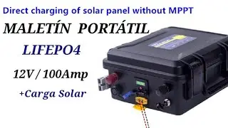 NYDPP MALETÍN LIFEPO4 12 vol - 100Amp #SOLAR #NAUTICA #fotovoltaica