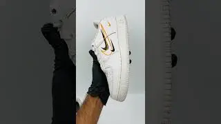 Nike Air Force 1 Low GS Multi-Swoosh Sneakers (Size 38.5) - DV7141-100 #nike #prelovedtreasures