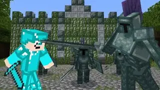 Defeating Wrought Sentry(Minecraft Battle)