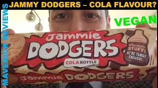 Maverick Reviews | Vegan Jammie Dodgers Cola Flavour