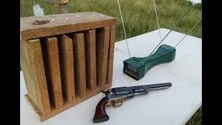 Colt 1847 Walker — самый мощный револьвер под черный порох?