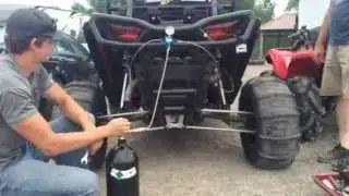 ORI Struts Dual-Fill Charge Kit Demo on Polaris RZR