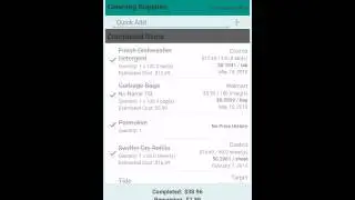Price Cruncher Shopping List - Price Comparison Shopping Tool