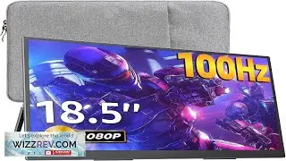 Portable Monitor 18.5 inch 1080P FHD 100Hz 125% sRGB HDMI USB-C Large Review