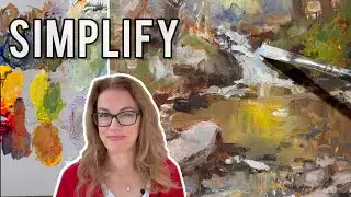 How to Paint Water in Oil Painting (Oil Painting Fundamentals)