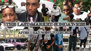 LAST MARKET OF 2025/I HAD WENT TO CHURCH FIRST. First VLOG 