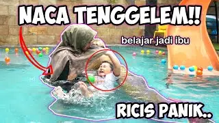 AKU BELAJAR JADI IBU UNTUK KAMU. Naca Tenggelem!!! Panik Semua. wkwkkwkw