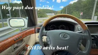 May 6, 2025. Update on 2006 Lexus LS430!  Health update ! Highway POV fast cruising Lexus