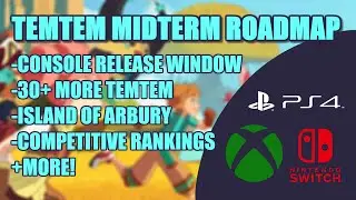 Temtem Roadmap: Console Release Window, Battle Frontier and more!