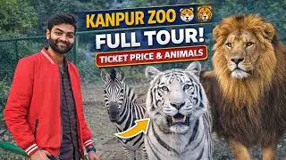 Kanpur Zoo सच में Worth It Hai? 😱 Full Honest Vlog | Ticket, Animals & Reality 
