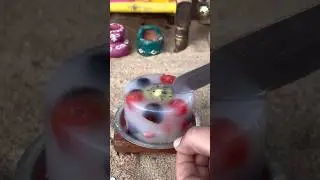 Miniature Glass Cake 🎂 Miniature Cake Recipe l #shorts #cake #trending #minicake