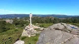 Gravdalsfjellet - Damsgårdsfjellet 21.07.2021