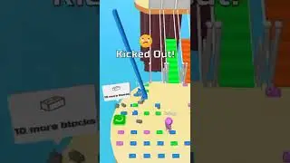 🆎#shorts 🅰️🅱️BRIDGE RACE GAMEPLAY || ANDROID MOBILE GAMES || WALKTHROUGH🅾️🅿️  #ytshorts 626