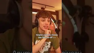 Anyme parle du niveau des filles au GP explorer