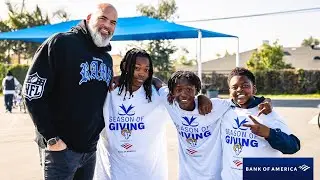 Looking Back On The Rams' Season Of Giving & It's Impact On The LA Community
