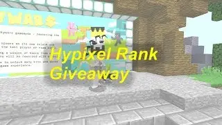 FREE HYPIXEL RANK GIVEAWAY (read description to enter)