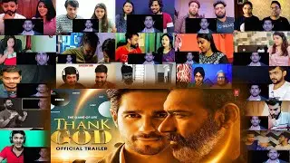 Thank God (Official Trailer) Ajay Devgn, Sidharth Malhotra, Rakul | Mixed Mashup Reaction