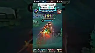 Montage Tigreal & Aldous 1 hit mokad 🥶☠️  #aldous #tigreal #montage #mobilelegends