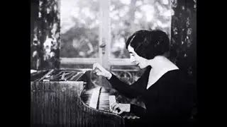 Landowska:   Bourr&eacute;e d'Auvergne   -   Wanda Landowska, cembalo