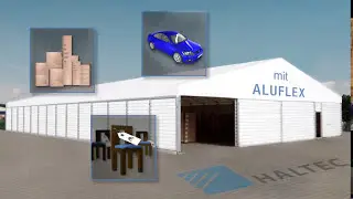 Aluflex - Werbefilm HALTEC Hallensysteme