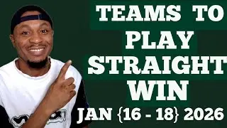 5 Teams To Play Straight Win This Weekend | SAFE FOOTBALL PREDICTIONS | BETTING TIPS #bettingtips