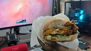 Review and opinion on Good Flippin Burgers - The cluckinator and fries 