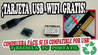 CONVERTIR UNA TARJETA WIFI DE PORT&Aacute;TIL A USB