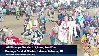Торжественное открытие фестиваля Morongo Pow Wow 2025 в субботу - Powwows.com