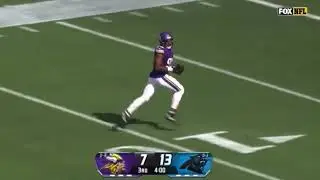 DJ Wonnum 51 Yard Scoop and Score Touchdown | Vikings vs Panthers