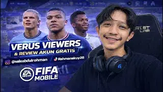 🔴 SHORTS LIVE FIFA MOBILE | VERSUS VIEWERS & REVIEW AKUN PENONTON