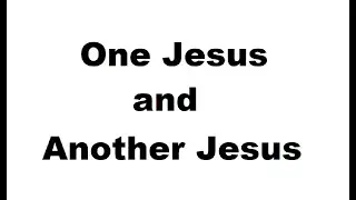 Trinity World's Jesus: Two Different Beings