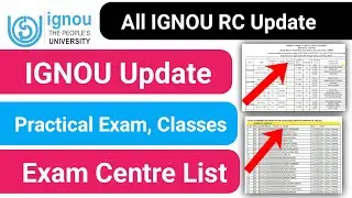 IGNOU Important Update | IGNOU Exam Update | IGNOU Practical Exam And Classes Schedule