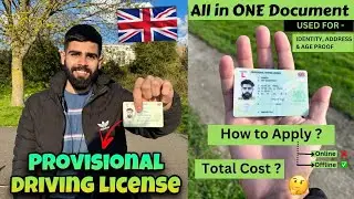UK Provisional Driving License for International Students | How to Apply for a Provisional License ?