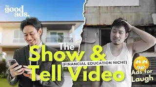 Best Commercial Ad for Laughs | The Show & Tell Video | Financial Education Niche Example