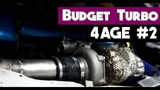 Budget Turbo 4AGE 20V Build | Fabricating intercooler piping and first Test drive + Turbo sound