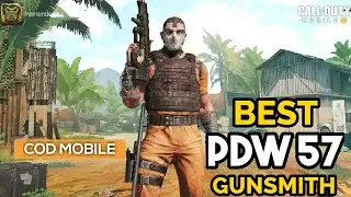 PDW 57 ARMORY | GUNSMITH | BEST ATTACHMENTS | CALL OF DUTY mobile |