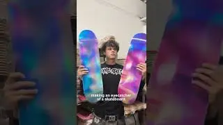New Foil Prints for Custom Skateboards! ✨ | Holographic, Gold, and More!