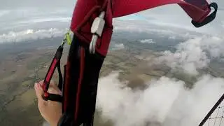 Test flight of a brand new Air Conception paramotor. 