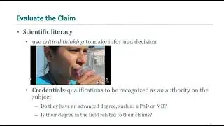 Scientific Claims