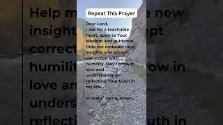 Prayer For A Teachable Heart ❤️ #shorts #prayer #prayerwarrior #amen #short #love #jesus #god #fyp