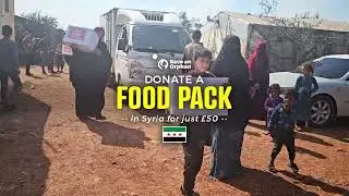 Hunger is a daily struggle for Syrian families. &pound;50 gives a Food Pack to make a real difference.