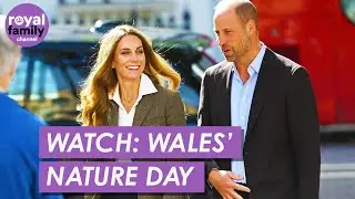 WATCH: William and Kate Meet Young Nature Heroes at the Natural History Museum