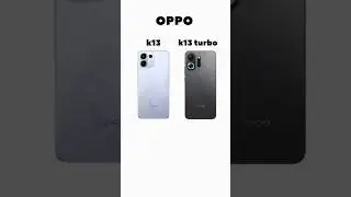 oppo k13 vs oppo k13 turbo