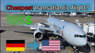 American Airlines 777-200ER Economy Review | Frankfurt to Dallas AA71