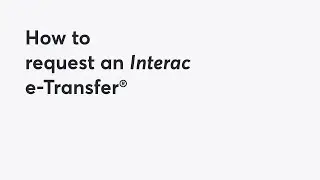 How to Request an Interac e-Transfer with your PC Money Account | PC Financial