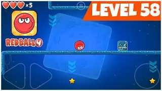 Red Ball 4 &mdash; Прохождение 58 уровня &mdash; Битва за Луну 58 уровня