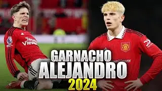 Alejandro Garnacho 2024 - Best Skills & Goals - HD