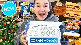 Trying Greggs brand new festive menu