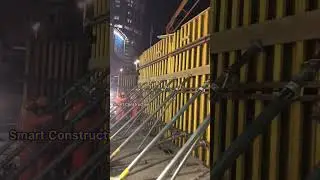 Formwork , vertical elements